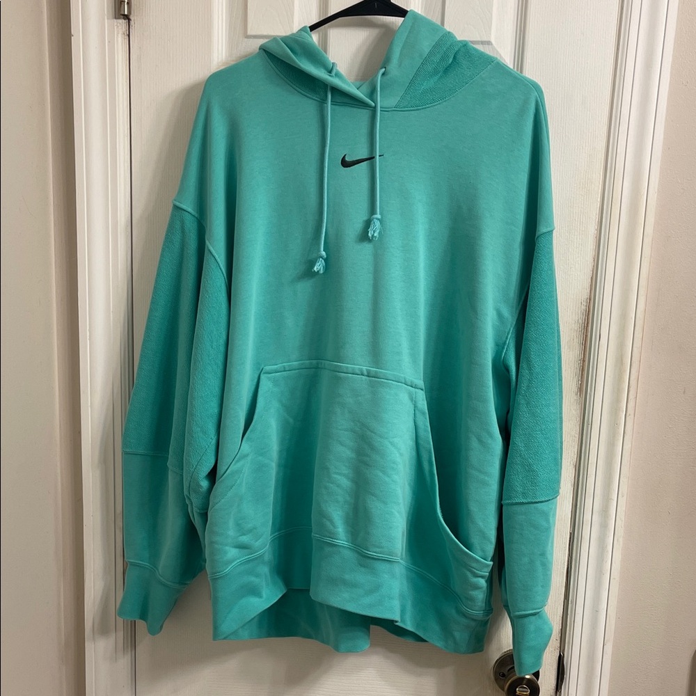 Women’s Large Nike Teal Green Hoodie